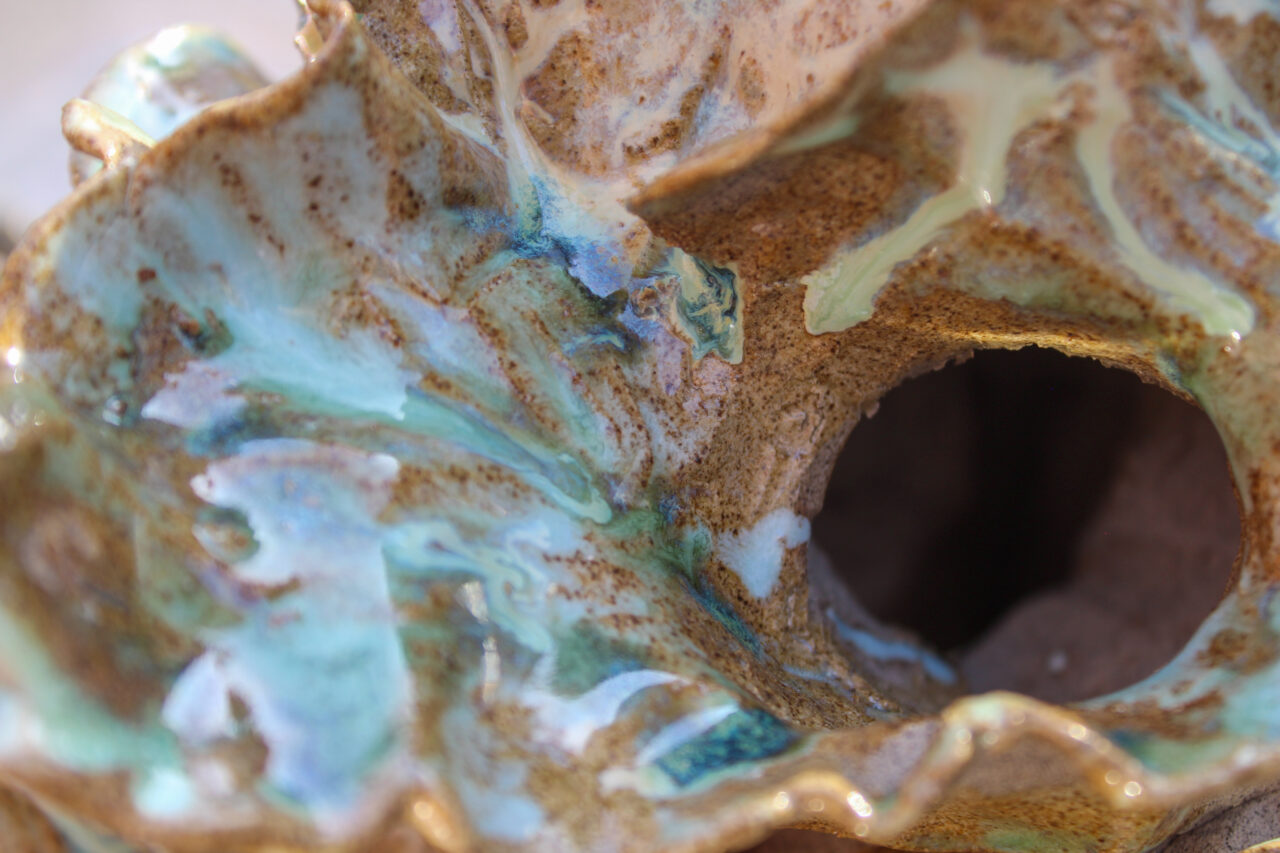 UCLan Degree Show artwork submission by Amelia Critchley-Giles named Glannau a Môr (shores and sea)