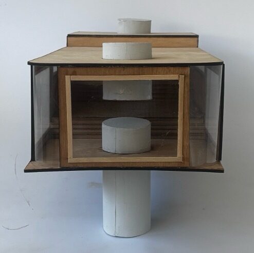 UCLan Degree Show artwork submission by Alex Evans named Stilt House Final Major Project