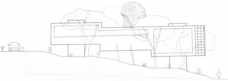 UCLan Degree Show artwork submission by Alex Evans named Stilt House Final Major Project