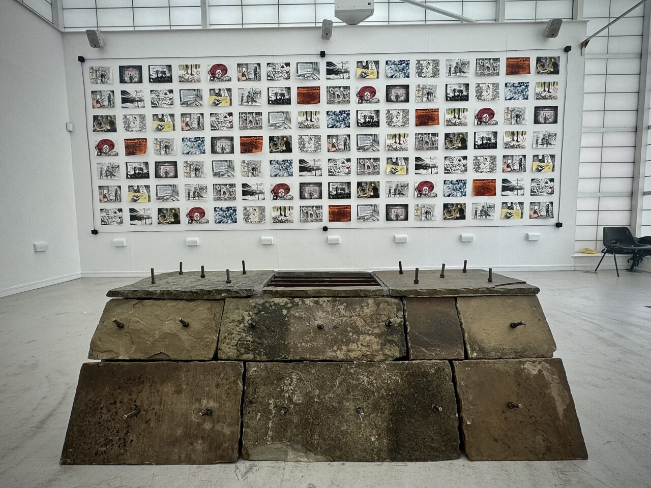 UCLan Degree Show artwork submission by Alexander Gee named Oubliette: 2026-1984 =42