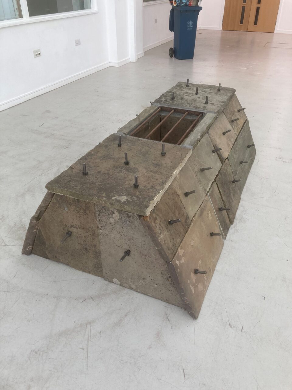 UCLan Degree Show artwork submission by Alexander Gee named Oubliette: 2026-1984 =42