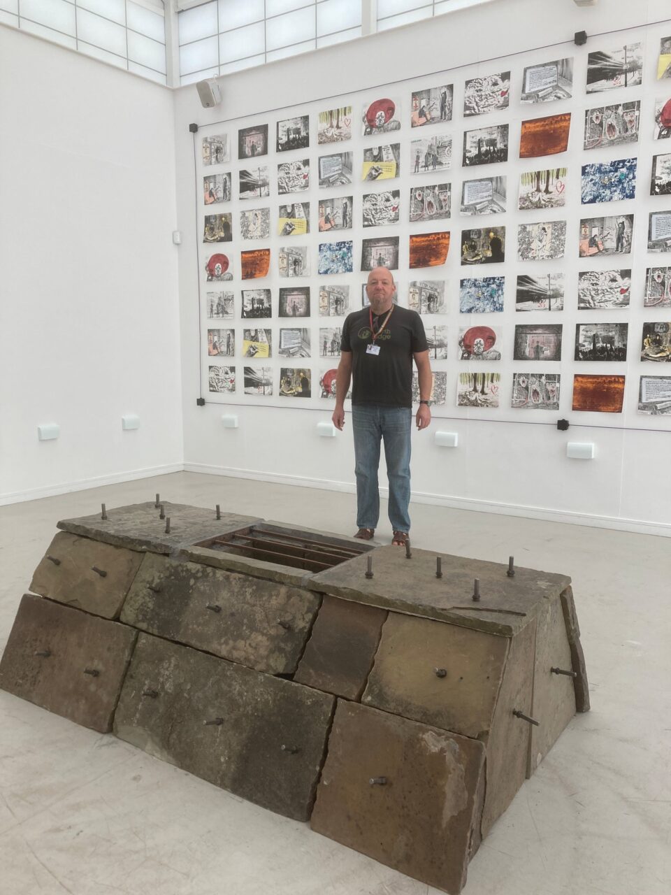UCLan Degree Show artwork submission by Alexander Gee named Oubliette: 2026-1984 =42
