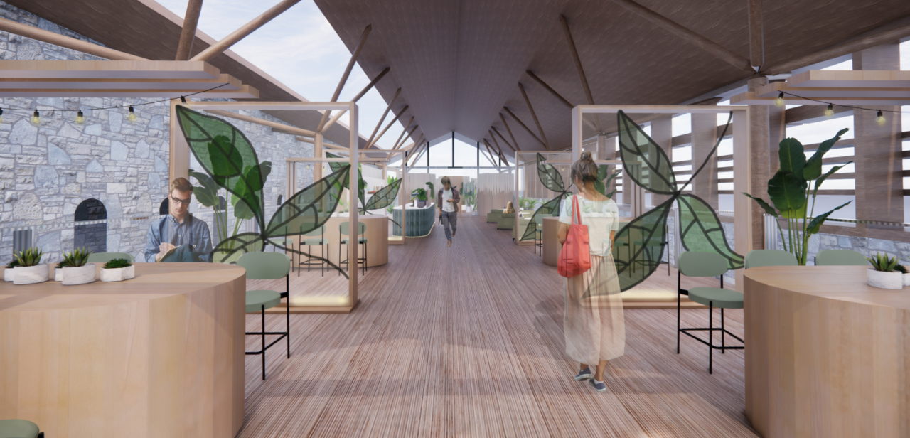 UCLan Degree Show artwork submission by Amelia Waghorn named The Sanctum
