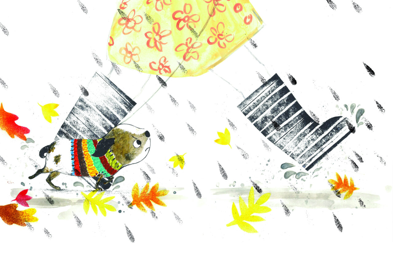 UCLan Degree Show artwork submission by anna billington named Piggly's Walk
