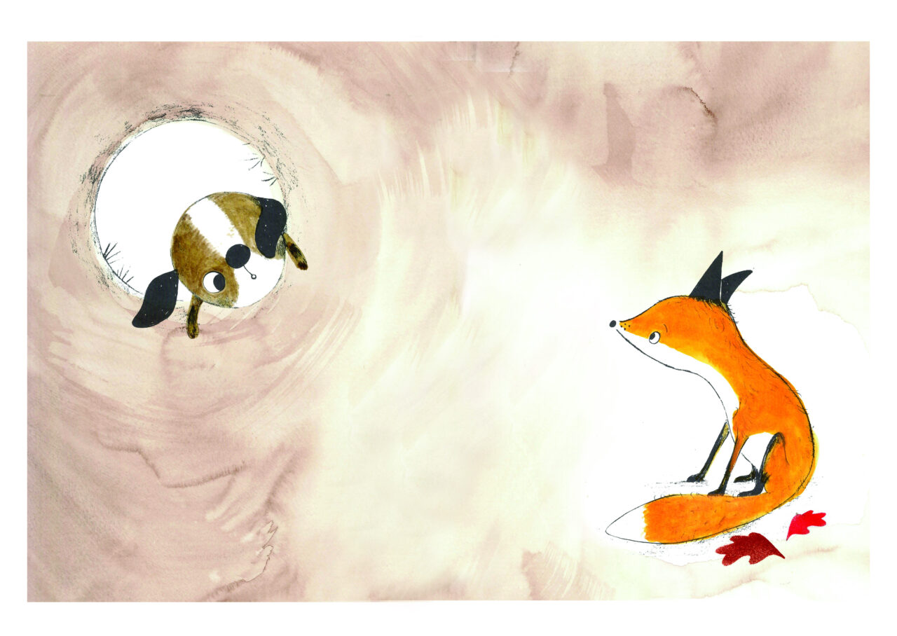UCLan Degree Show artwork submission by anna billington named Piggly's Walk