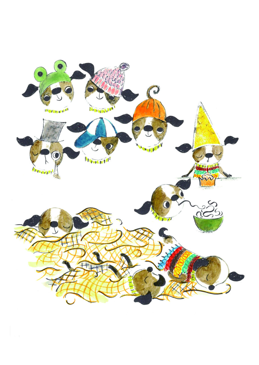 UCLan Degree Show artwork submission by anna billington named Piggly's Walk