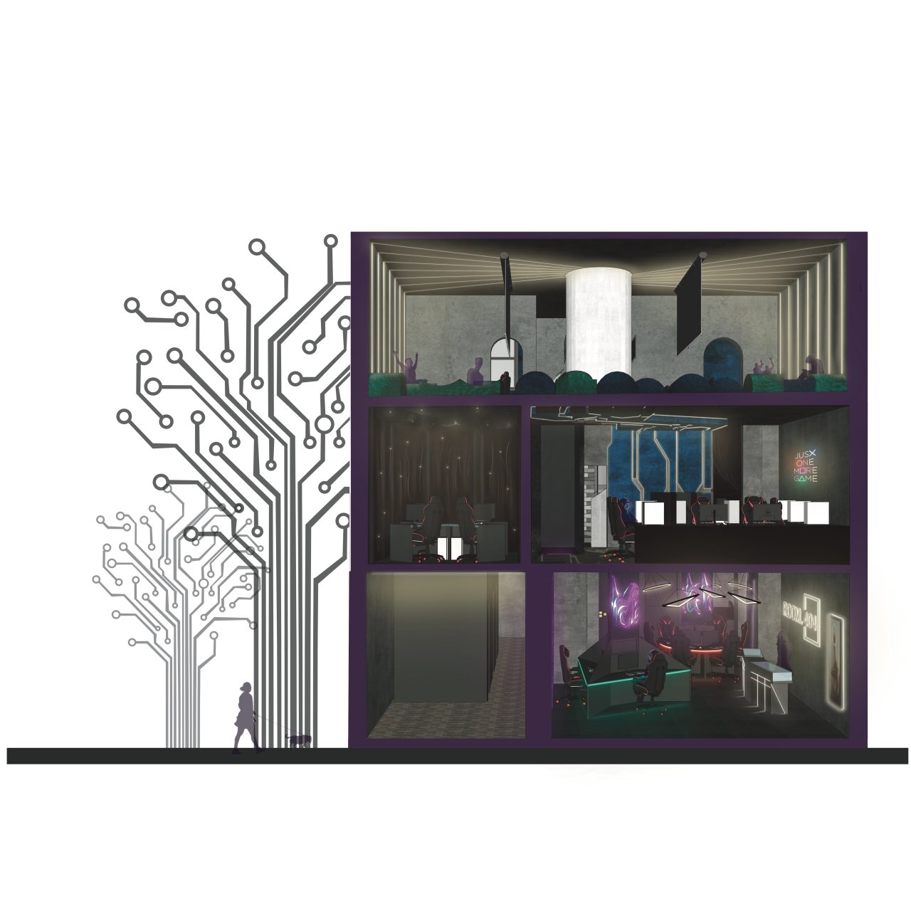 UCLan Degree Show artwork submission by Asmaa Boareki named Honours project-Room. 404