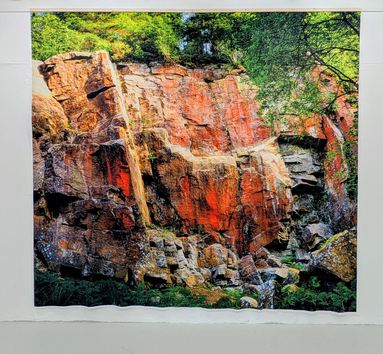 UCLan Degree Show artwork submission by Claire Green named Healing