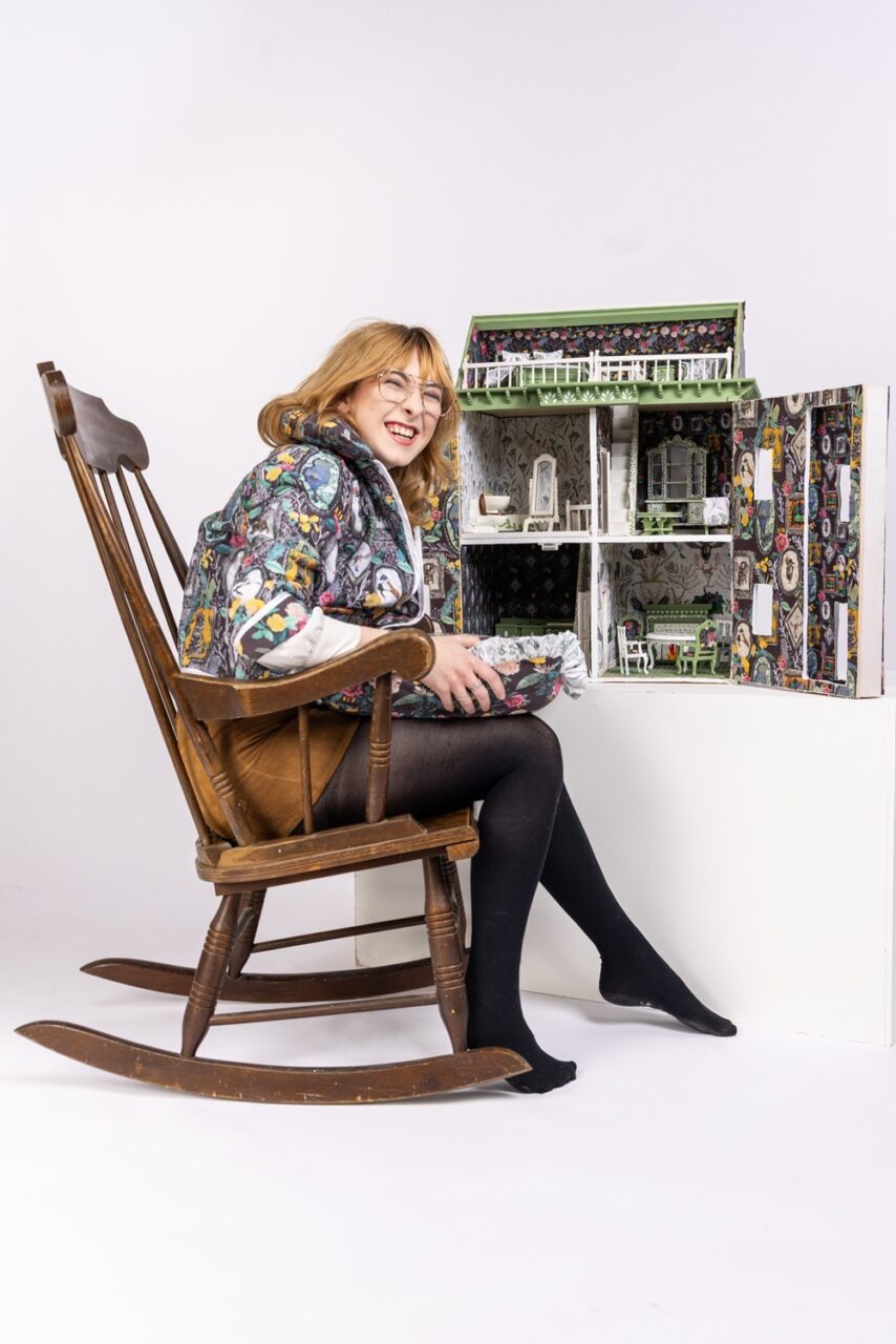 UCLan Degree Show artwork submission by Ella Black named Am I Grown Yet?