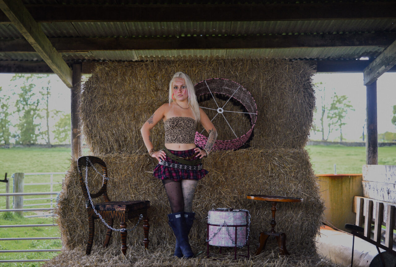UCLan Degree Show artwork submission by Grace Nye named Etched in Venomous Glamour