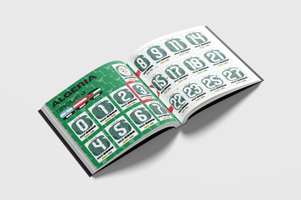UCLan Degree Show artwork submission by Hamza Malik named Panini World Cup 26