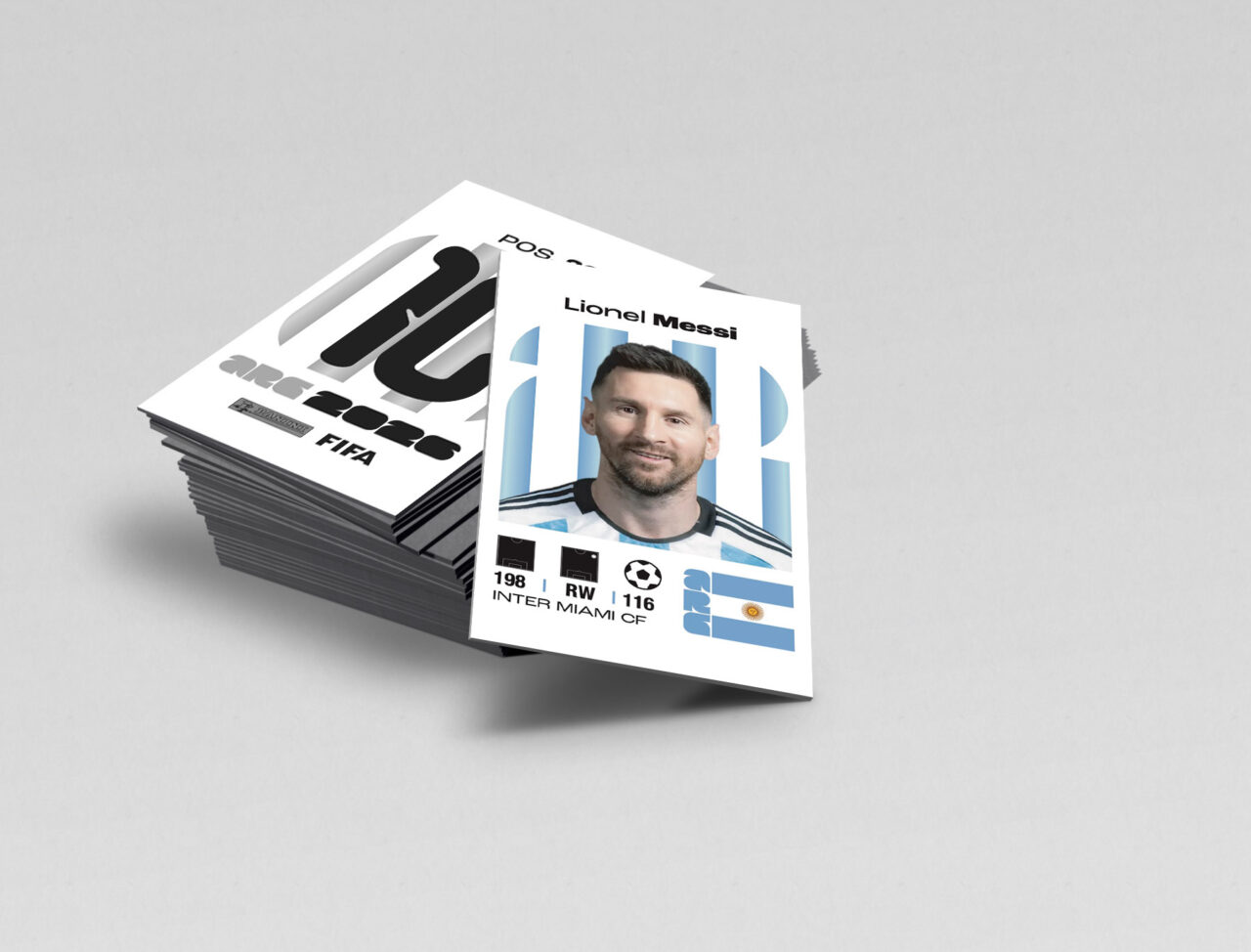 UCLan Degree Show artwork submission by Hamza Malik named Panini World Cup 26