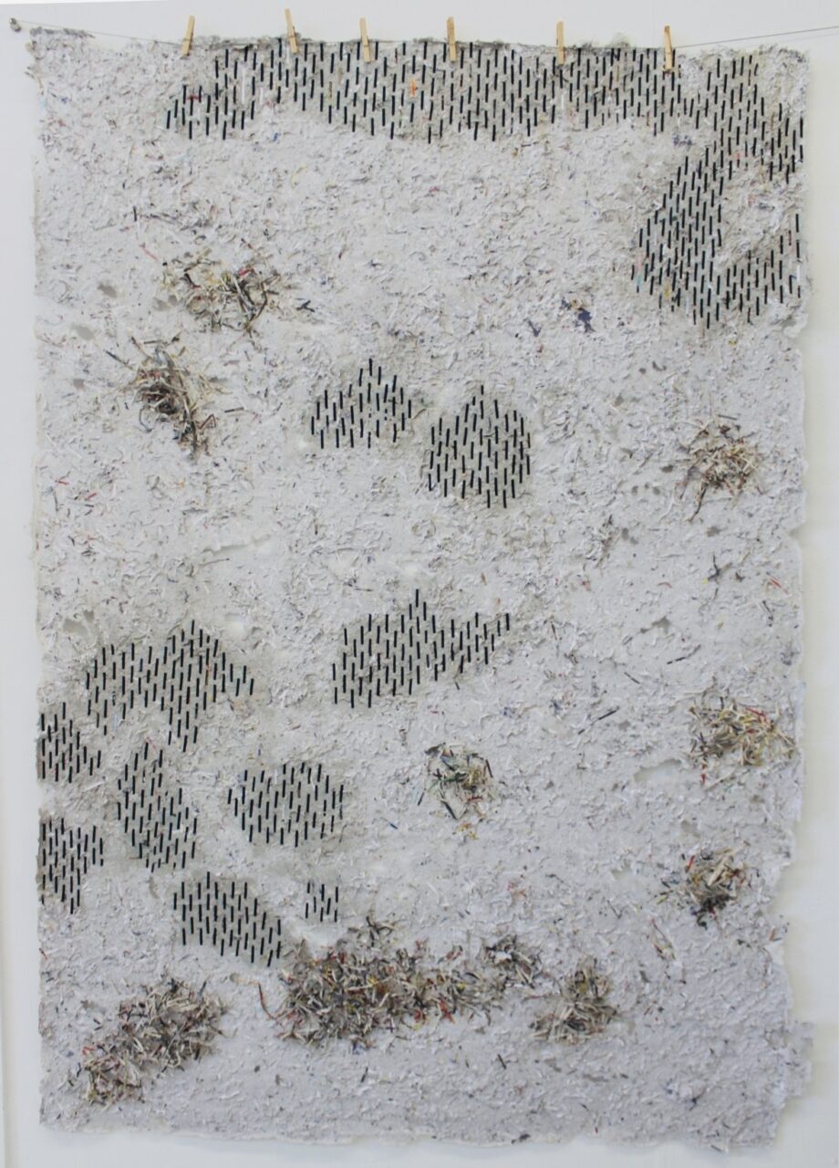 UCLan Degree Show artwork submission by Hannah Starkey named Paper, Reworked
