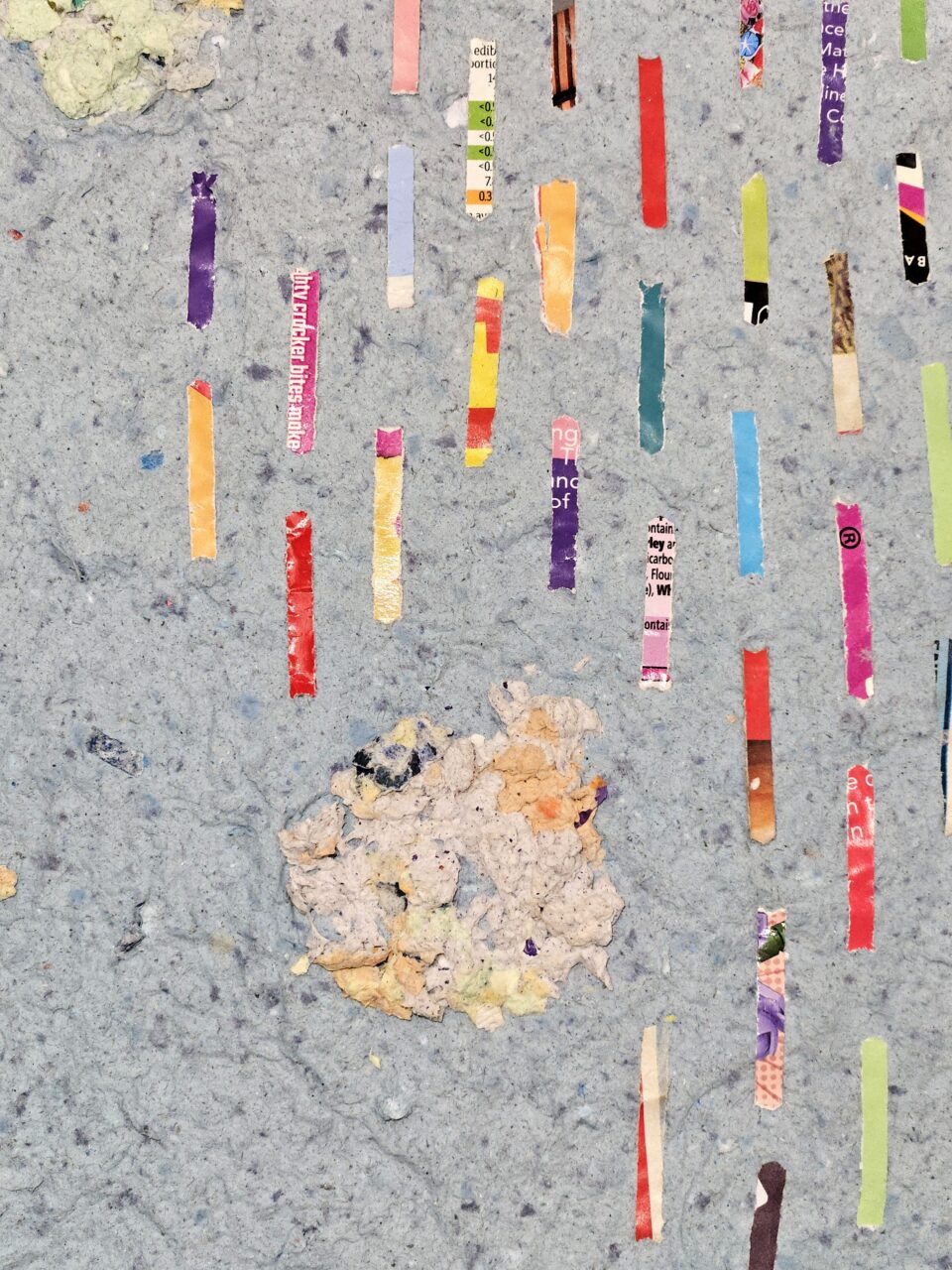 UCLan Degree Show artwork submission by Hannah Starkey named Paper, Reworked