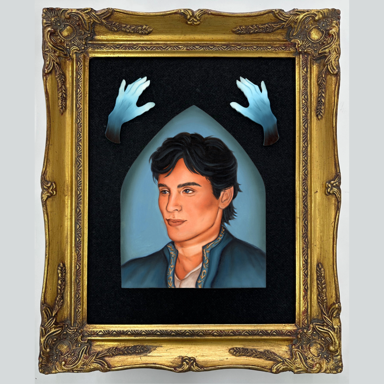 UCLan Degree Show artwork submission by Jasmine Scott named Throne of Glass.