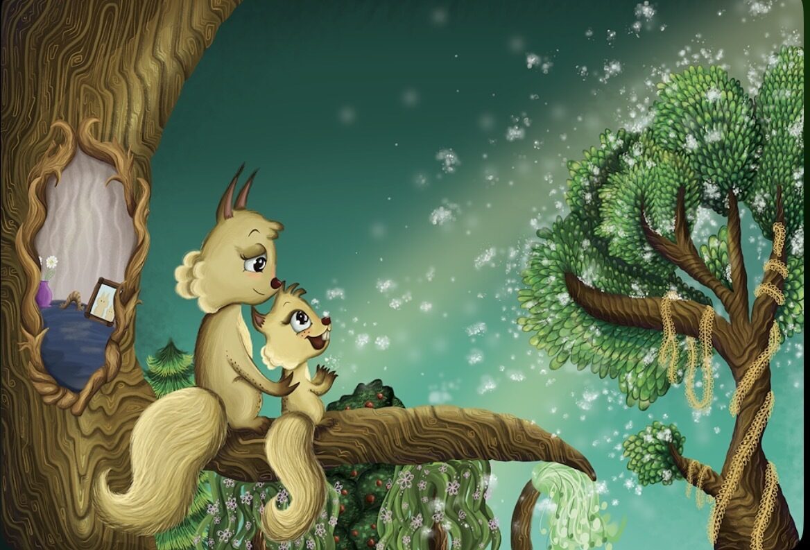 UCLan Degree Show artwork submission by Kamila  Fydrych named The New Forest / Dziwny Las