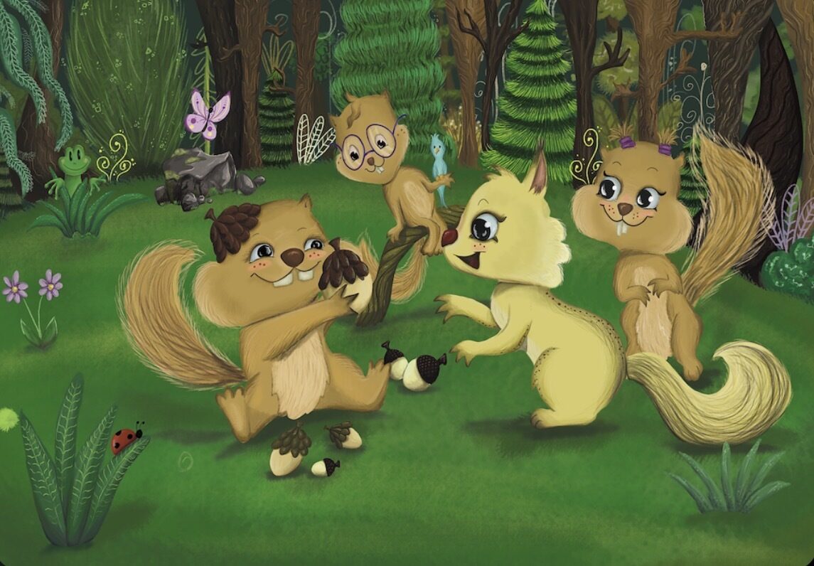 UCLan Degree Show artwork submission by Kamila  Fydrych named The New Forest / Dziwny Las