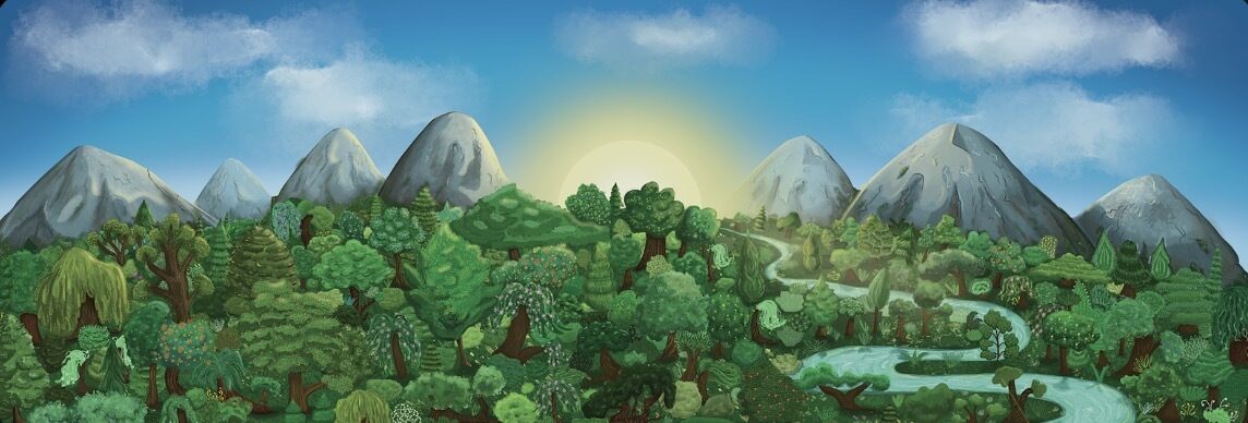 UCLan Degree Show artwork submission by Kamila  Fydrych named The New Forest / Dziwny Las