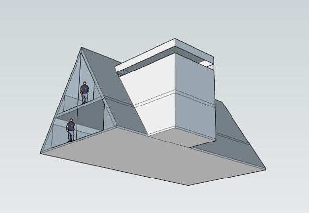 UCLan Degree Show artwork submission by Khrish Patidar named Architecture Portfolio Images
