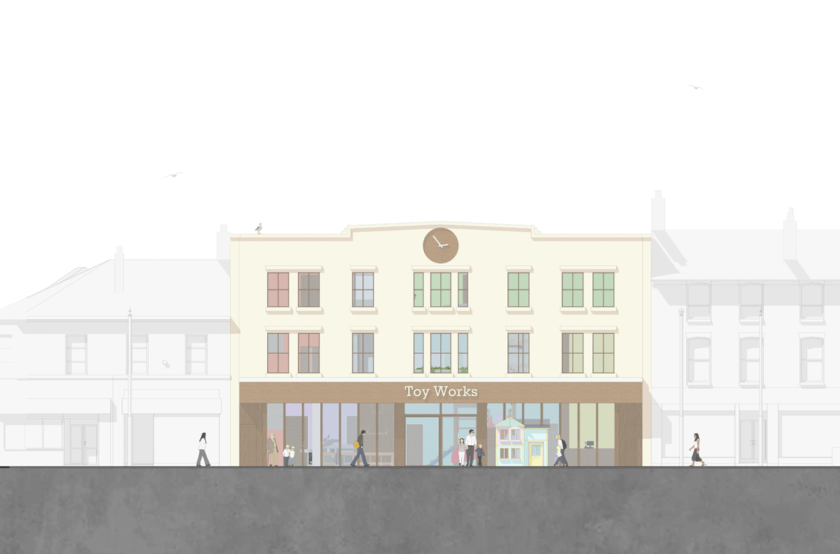 UCLan Degree Show artwork submission by Koby Cheeseman named Toy Works
