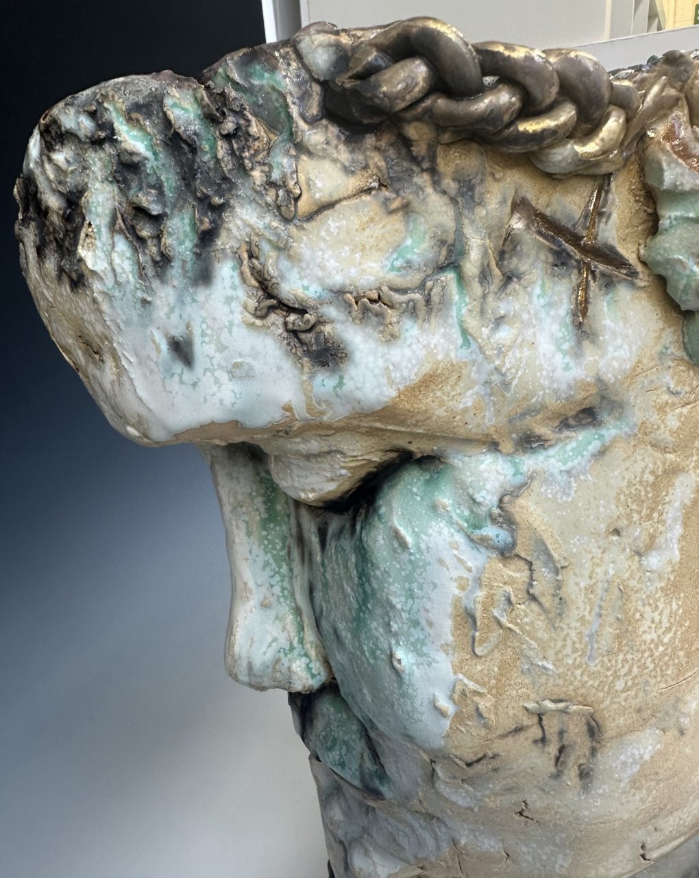 UCLan Degree Show artwork submission by Lisa Keegan-Hill named Welcomed, witnessed and loved