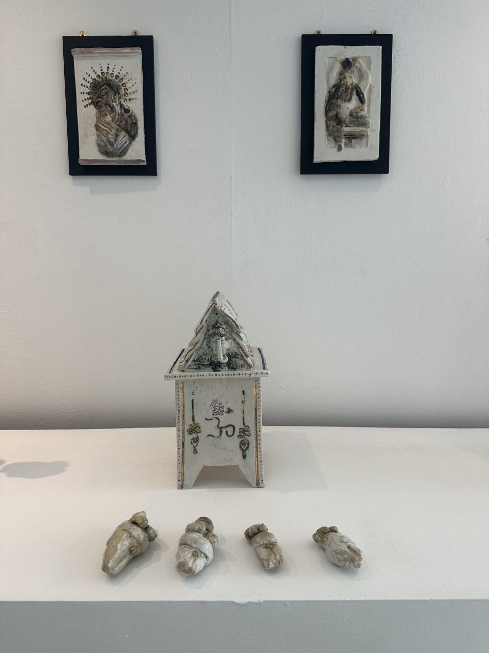 UCLan Degree Show artwork submission by Lisa Keegan-Hill named Welcomed, witnessed and loved