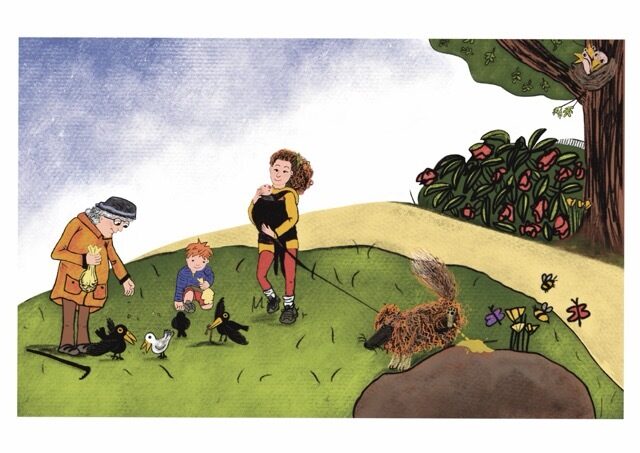 UCLan Degree Show artwork submission by Lou Lawrence named If This Rock Could Talk