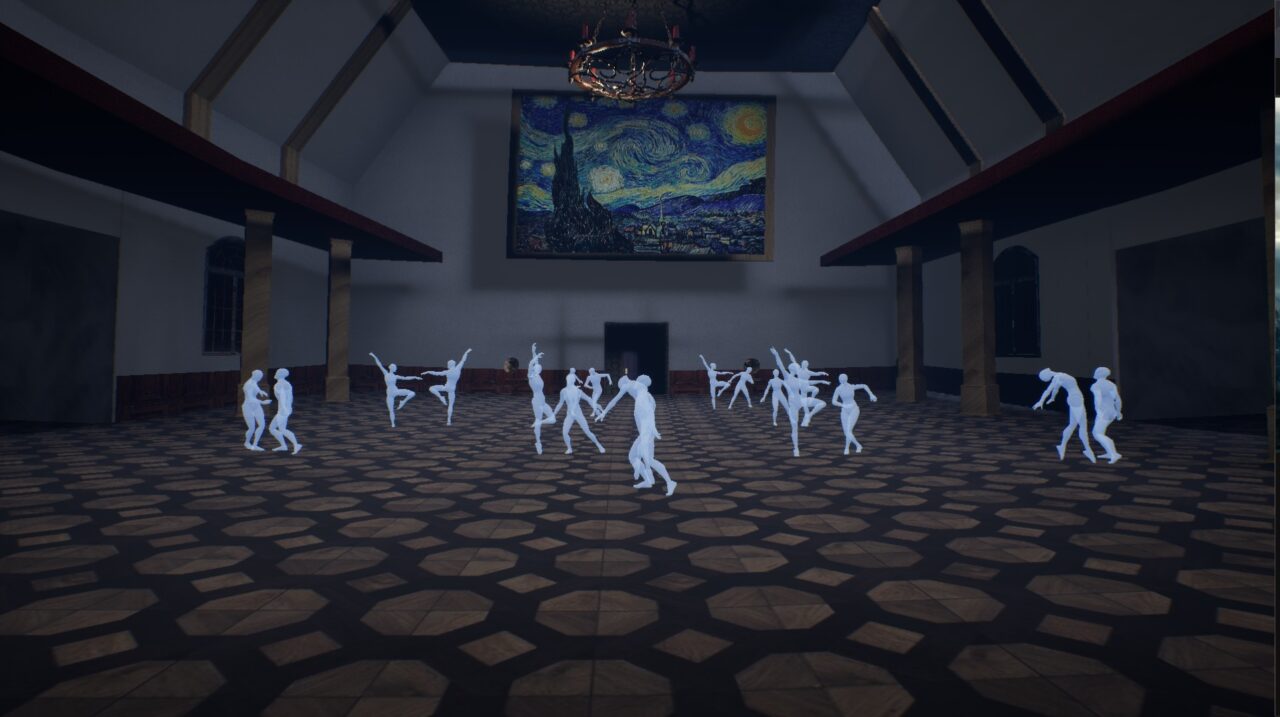 UCLan Degree Show artwork submission by Matthew Whalley named Show, Don't Tell: Implicit Narrative Design in Games