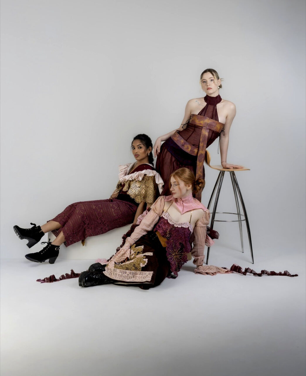 UCLan Degree Show artwork submission by Olivia  Armstrong named Feminine Grit & Catholic Guilt 'Grit & Guilt'