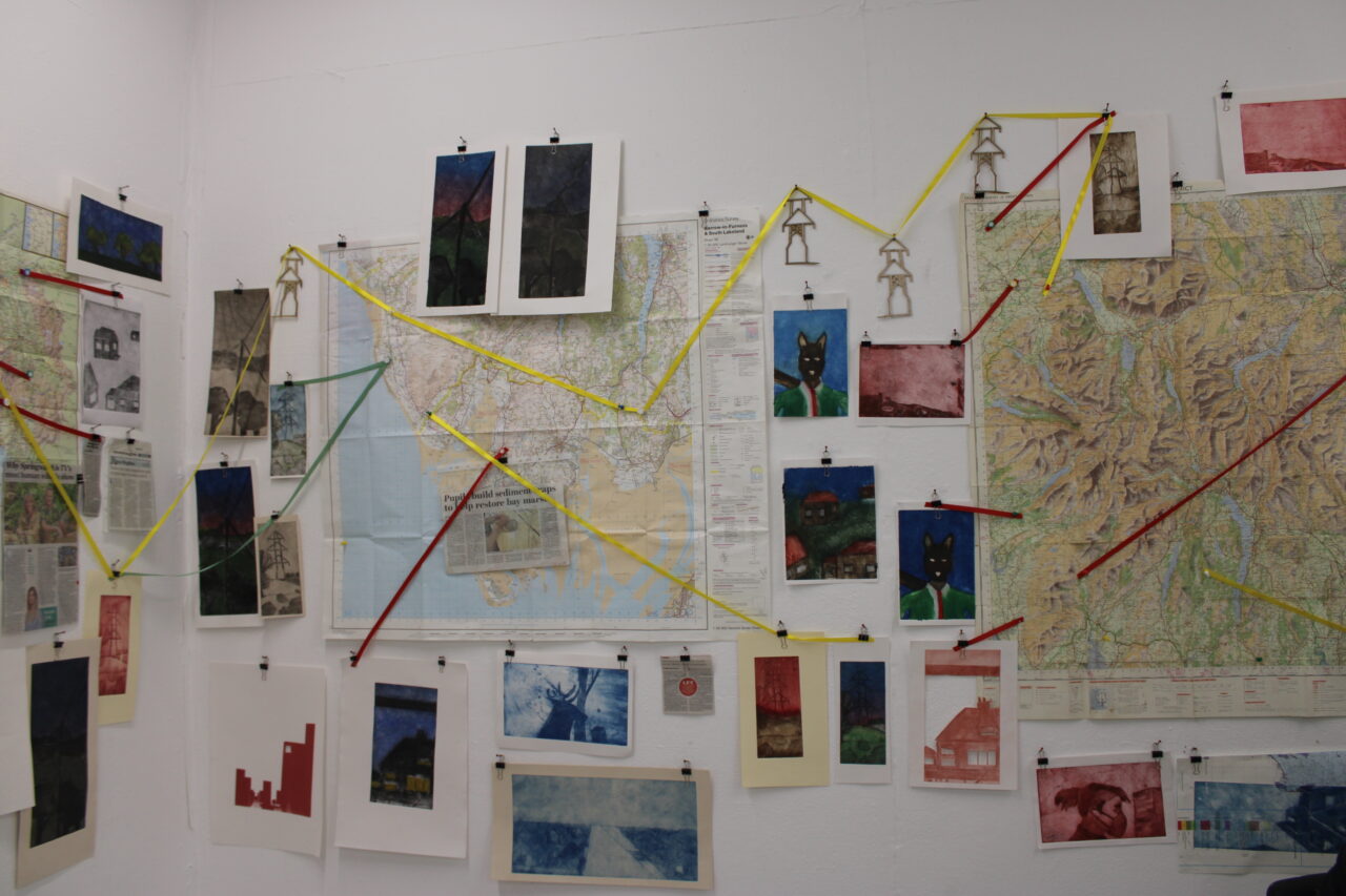 UCLan Degree Show artwork submission by Paul Gedge named Impact Landscapes