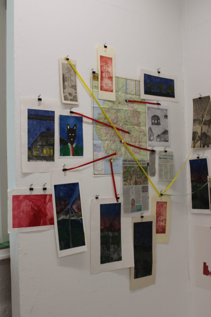 UCLan Degree Show artwork submission by Paul Gedge named Impact Landscapes
