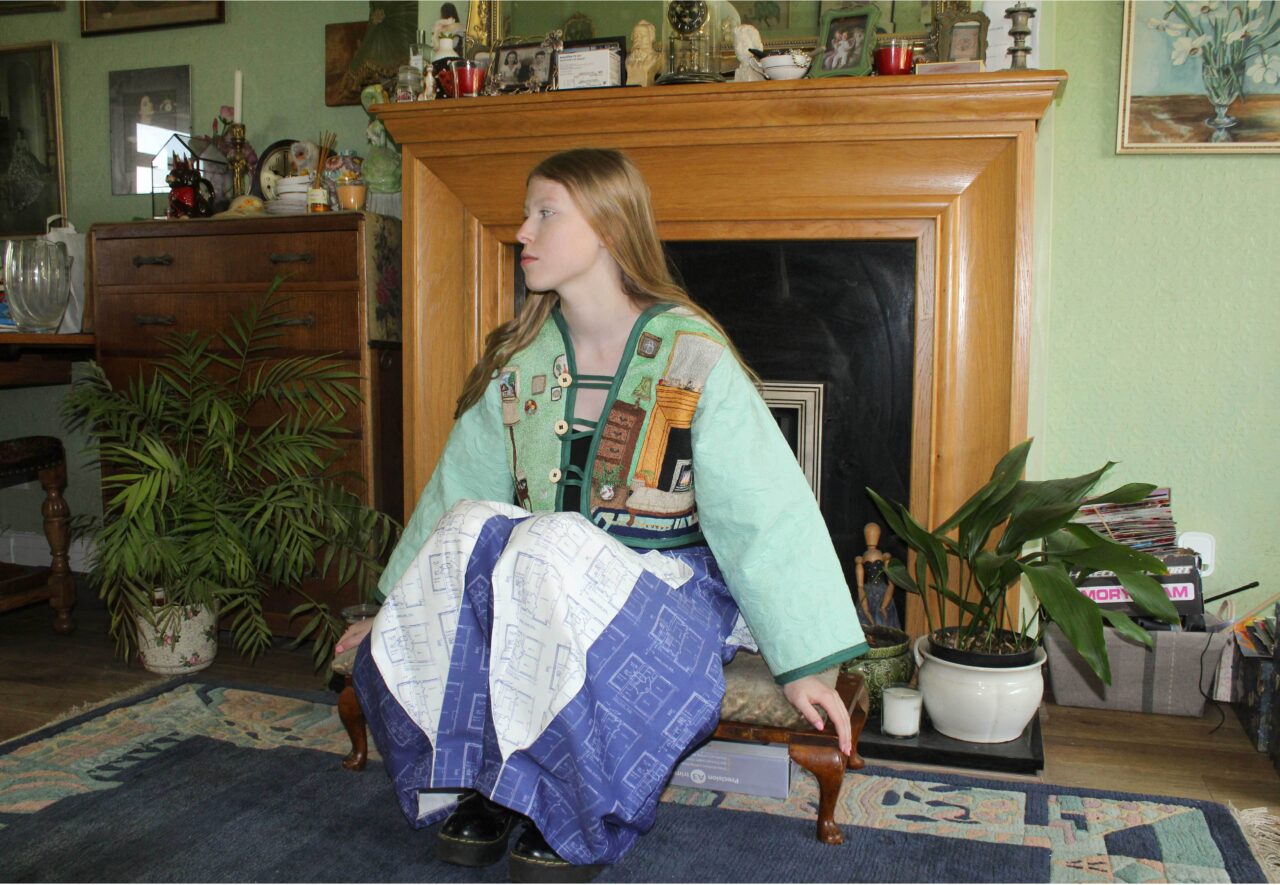 UCLan Degree Show artwork submission by Rowan Shepherd named Home is where the Stitch is...