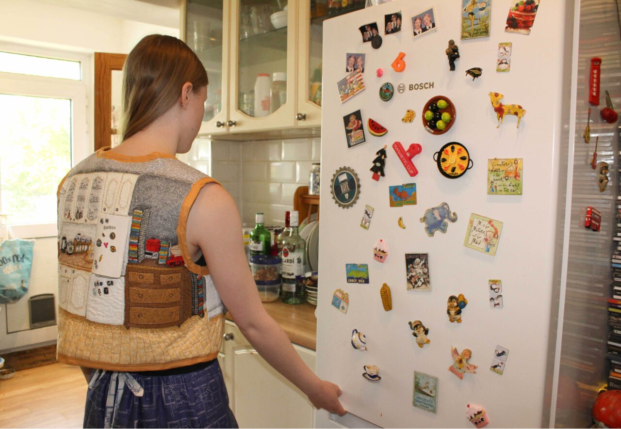 UCLan Degree Show artwork submission by Rowan Shepherd named Home is where the Stitch is...