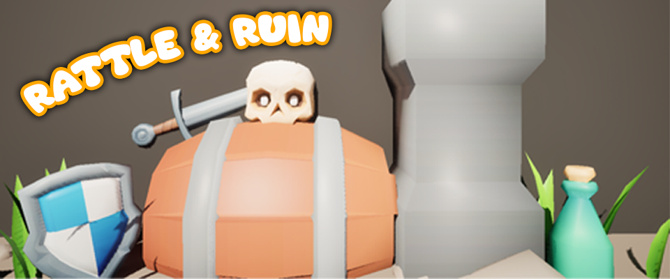 UCLan Degree Show artwork submission by Sam Davill named Rattle & Ruin