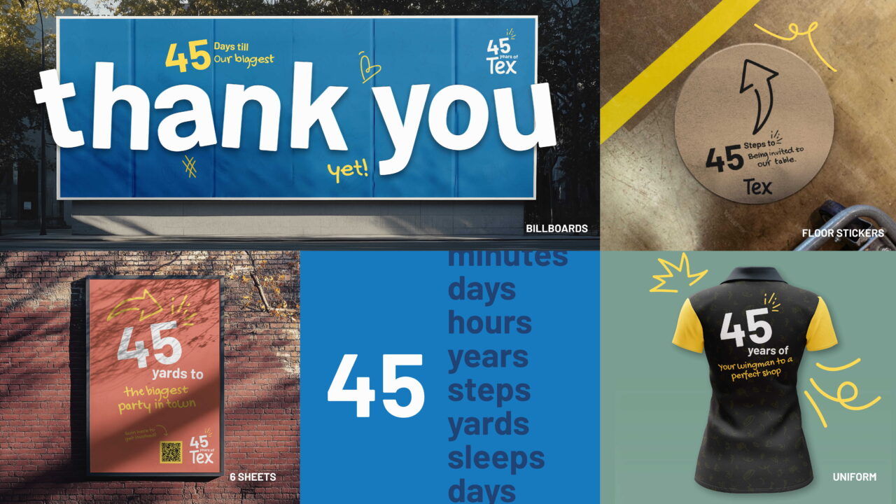 UCLan Degree Show artwork submission by Szymon Zalewski named 45 Years Of Tex