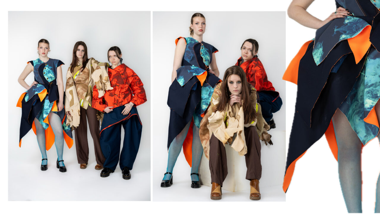 UCLan Degree Show artwork submission by Tilly Rose named The line of fire