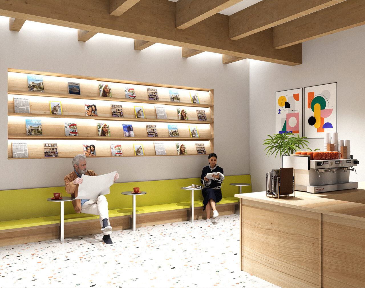 UCLan Degree Show artwork submission by Wiktoria Zegota named Made In Fleetwood : The Stall