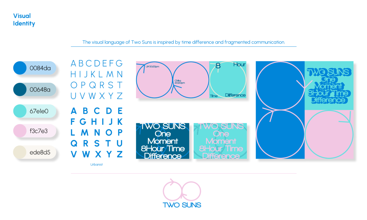 UCLan Degree Show artwork submission by yunhan Niu named TWO SUNS