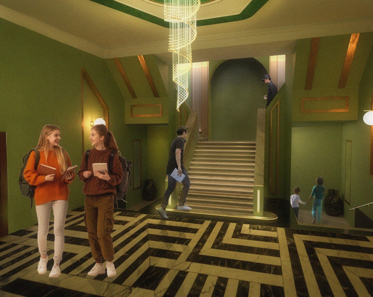 UCLan Degree Show artwork submission by Zak Hardy named The Garrick