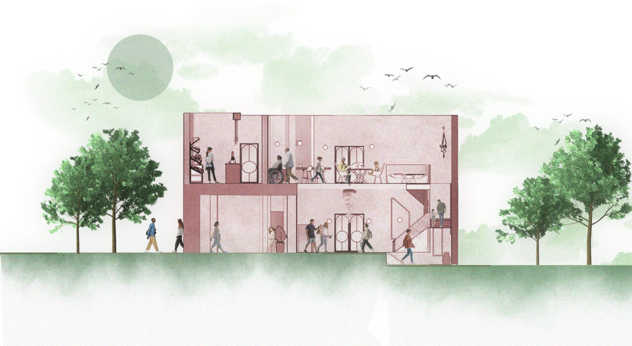 UCLan Degree Show artwork submission by Zak Hardy named The Garrick