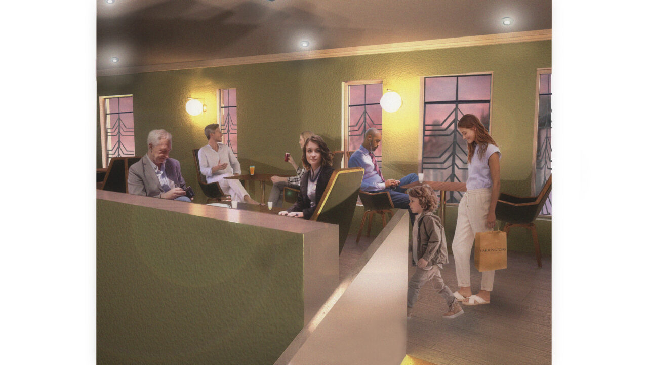 UCLan Degree Show artwork submission by Zak Hardy named The Garrick